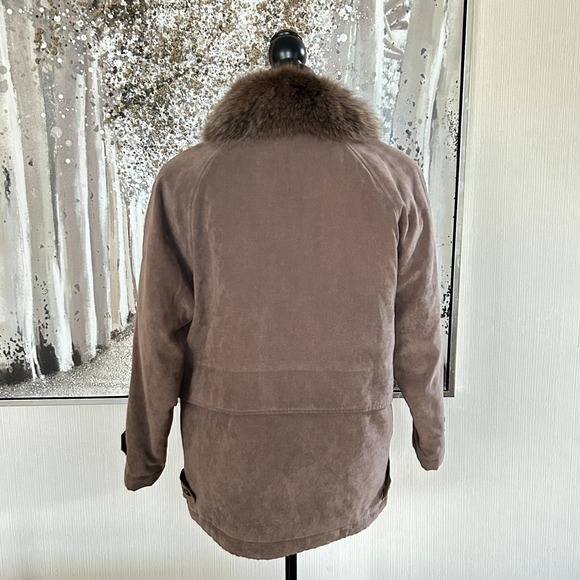 Bromley Sport Womens Thermo Lite‎ Plus Brown Full Zip Jacket NWOT - M Petite - Picture 5 of 9